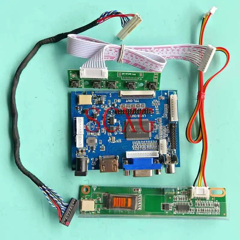 Per CLAA154WA03 CLAA154WA04 pannello di visualizzazione del computer portatile scheda di controllo Kit fai da te 1CCFL AV VGA HDMI compatibile LVDS 30pin 1280*800 15.4"