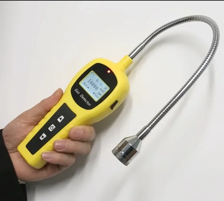 Portable combustible gas leak detector natural  pipeline