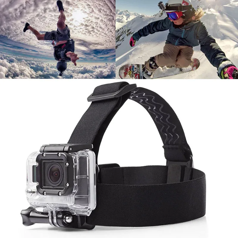 Durable Non-slip Elastic Head Strap for GoPro Hero Sports Camera Accessory