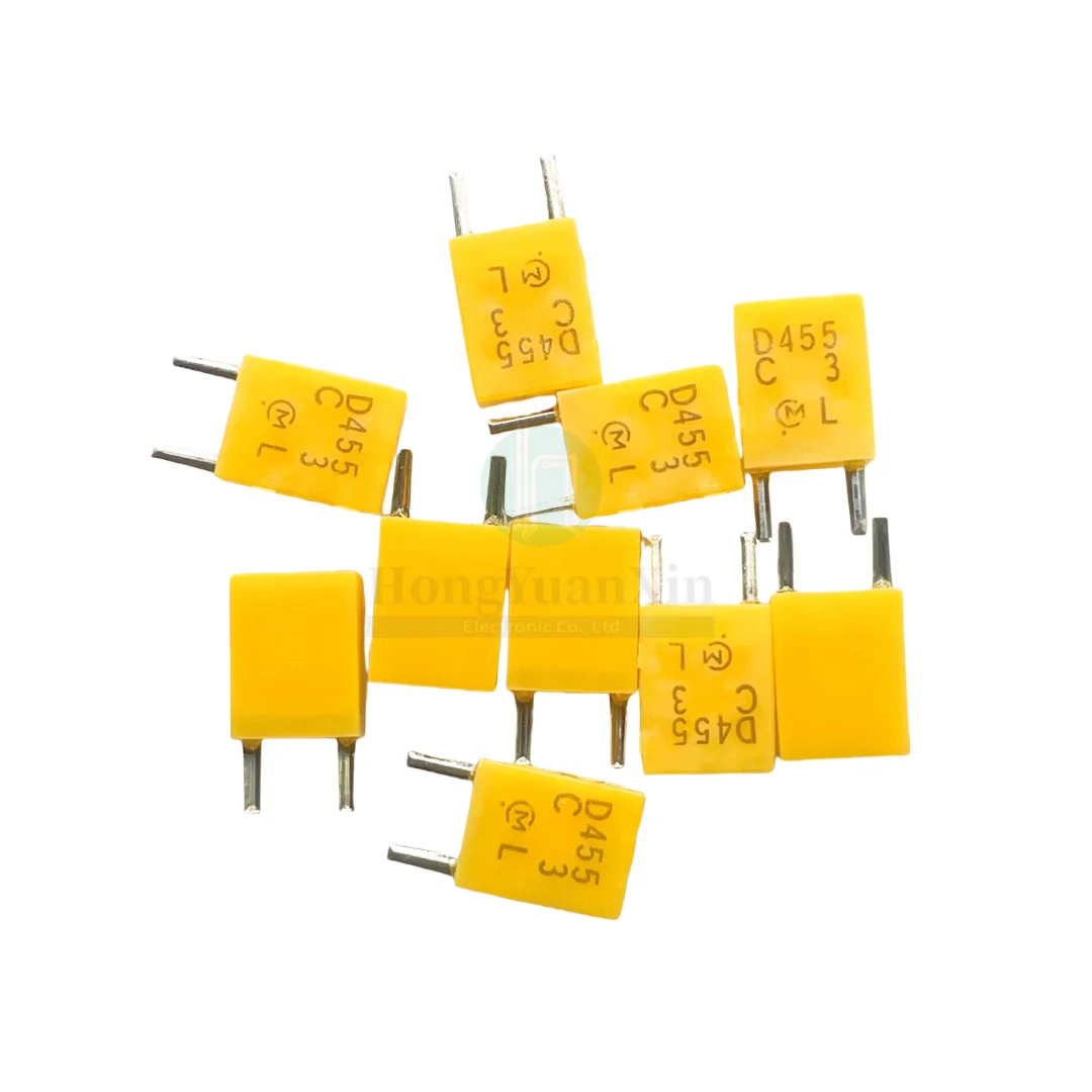 

50PCS/ imported CDB455C3 455C3 in-line C3 two-legged ceramic discriminator 455K 455KHZ