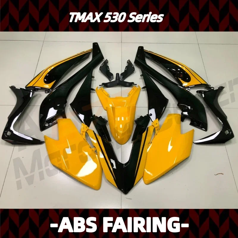 

New ABS Motorcycle Fairings Kit Fit for tamx530 2017 2018 2019 17 18 19 Bodywork Set yellow Cool