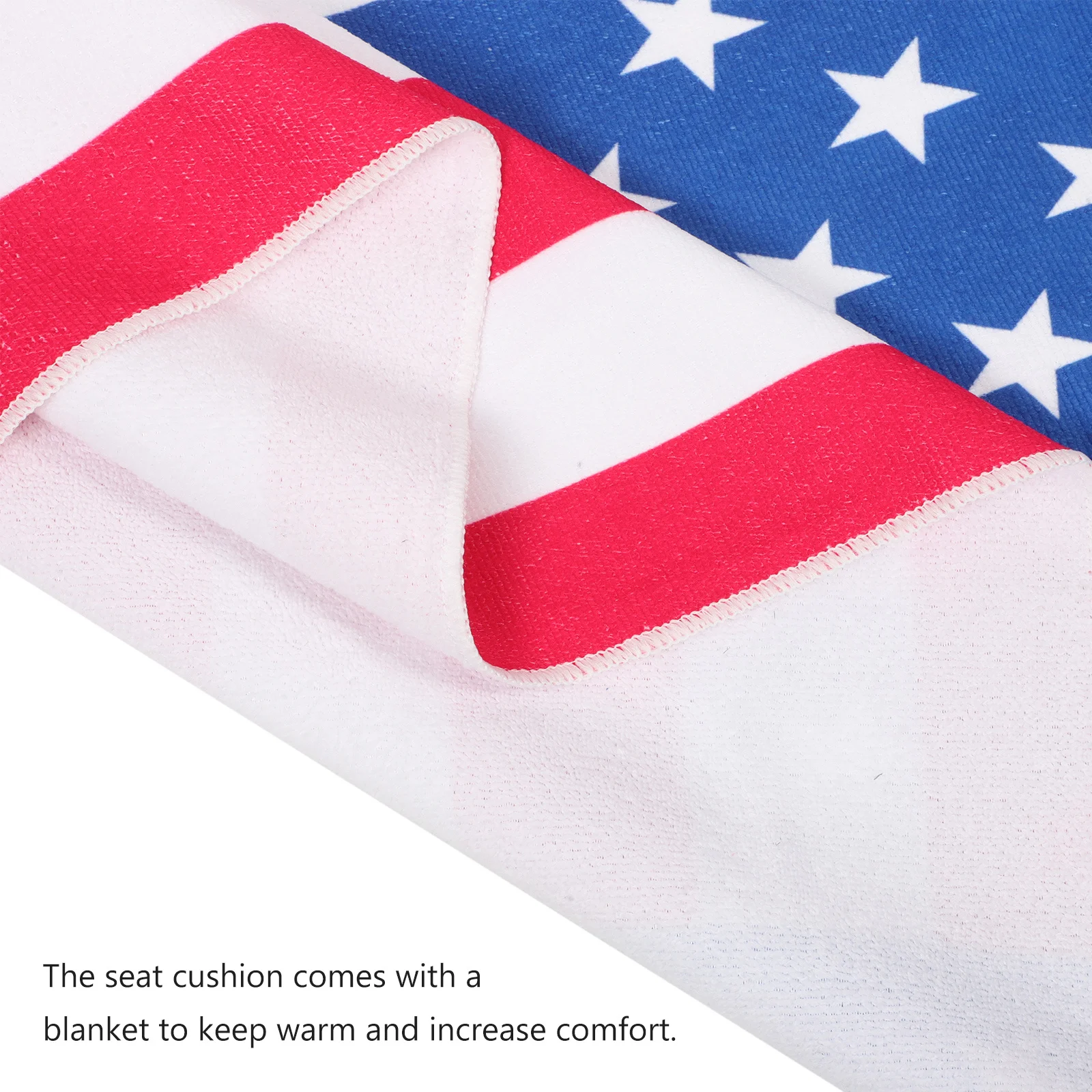 

Cover Flag Design Washable Blanket For Golf Cushion Durable Fabric Cart Protector National Flag Pattern Soft