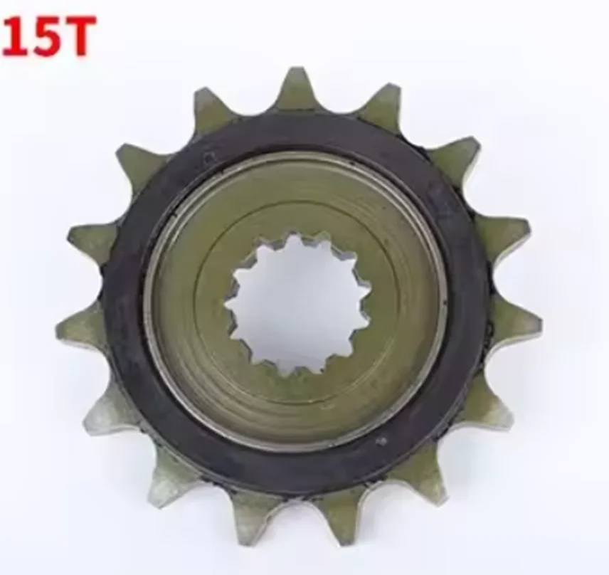 15T For CFMOTO 450MT 450mt 450 MT Small Silent Durable Motorcycle Front Sprocket Chain Wheel Front Fly Wheel Pinion