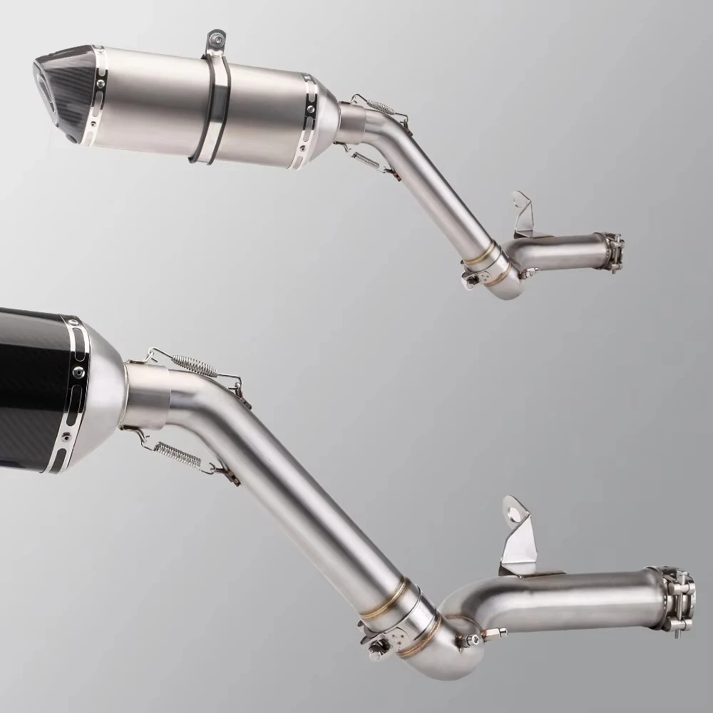 For F750GS F800GS F850GS F850ADV F900GS F900ADV 2018-2026, 51MM Motorcycle Exhaust Pipe Tube Kit
