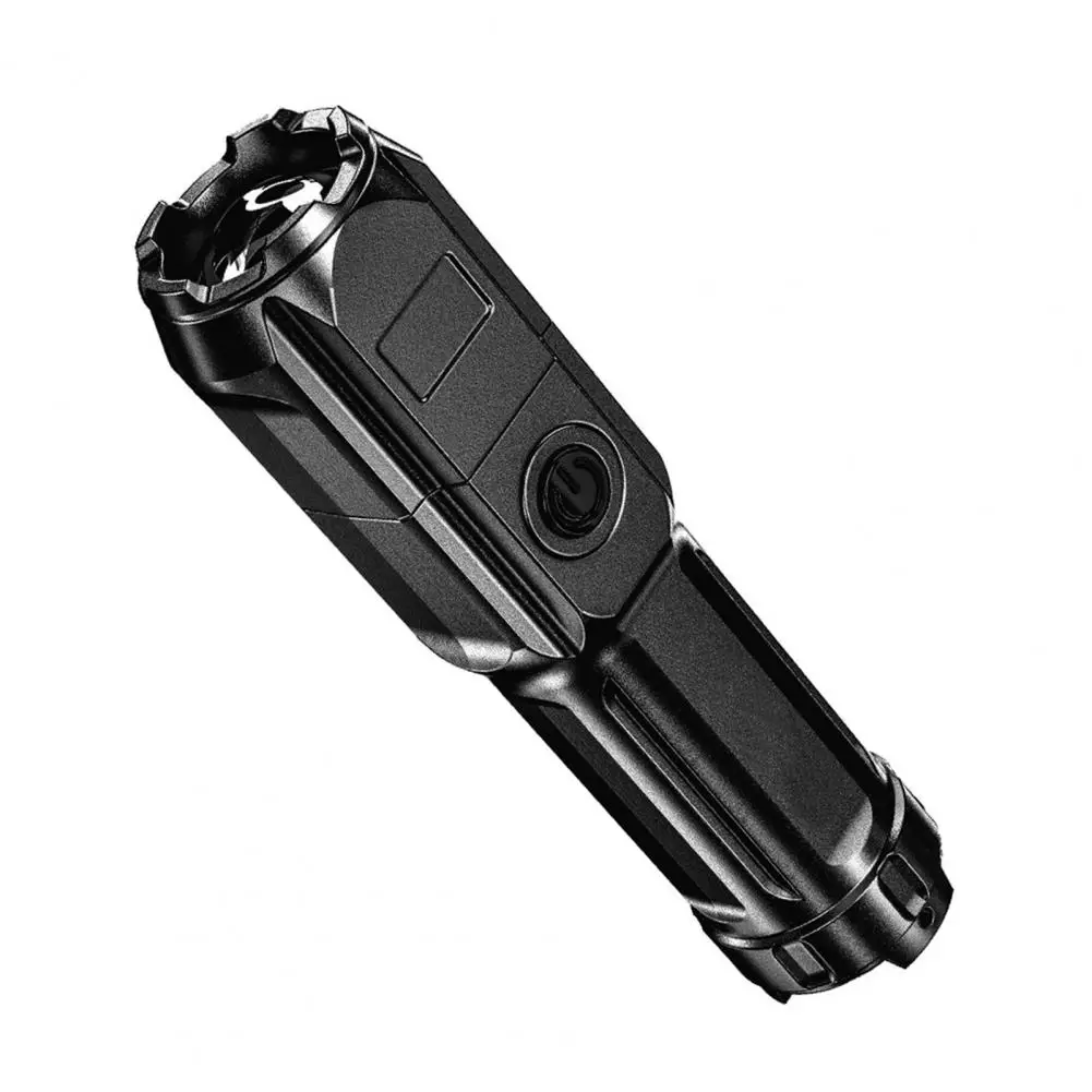 

Rechargeable Spotlight High Brightness 3 Light Modes Zoom IP44 Waterproof Torch Light Flashlight for Outdoor