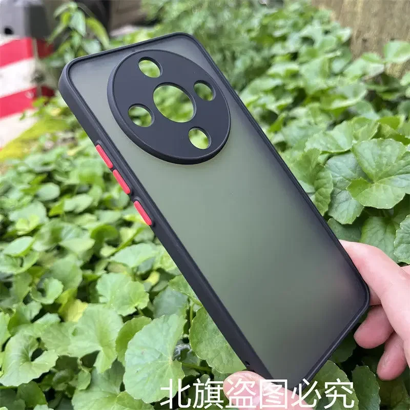 For Honor X9D/X70 Case Simple Skin-Feel Frosted Drop-Proof PC Cover For Honor X7d Shockproof Bumper Fudan