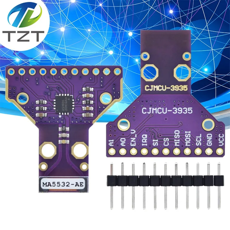 GY-AS3935 AS3935 Light-ning Detector Digital Sensor SPI I2C Interface Distance Detection For Arduino