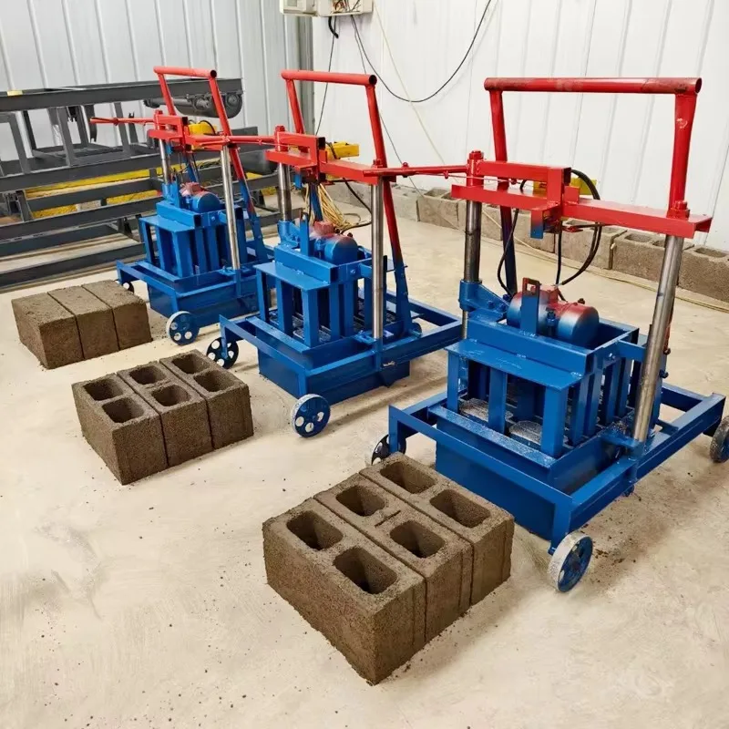 Industrial Hydraulic Concrete Block Machine Automatic Brick Manufacturing Production Equipment
