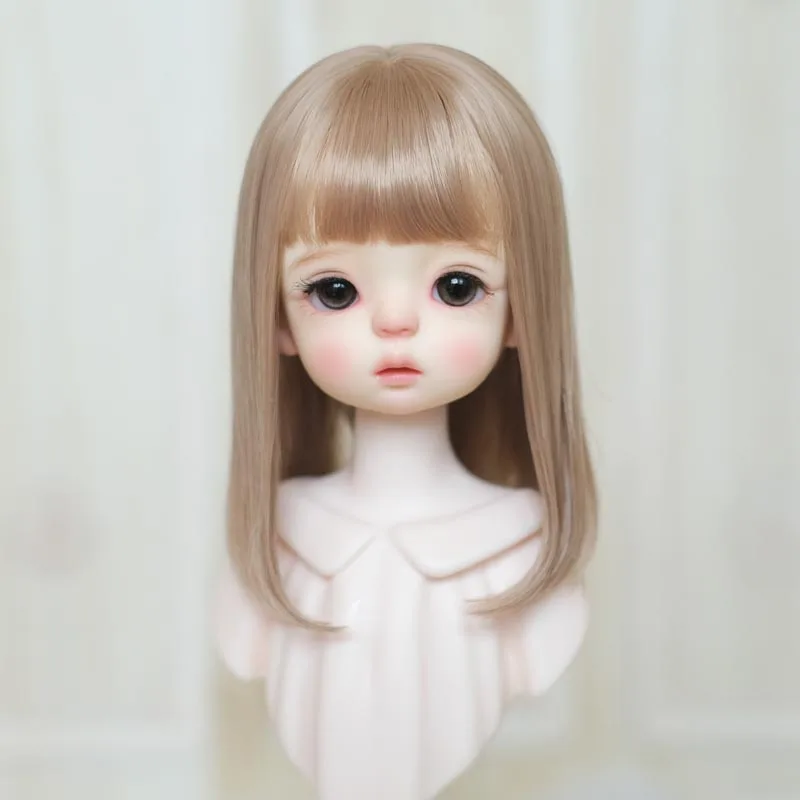 1/3 1/4 1/6 1/8 High Temperature Bjd Sd Doll Wig Wire Cute Long Style Fashion Super Hair