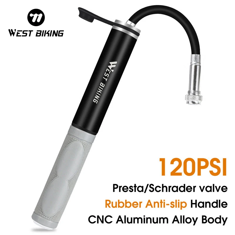Przenośna pompka rowerowa 120 PSI