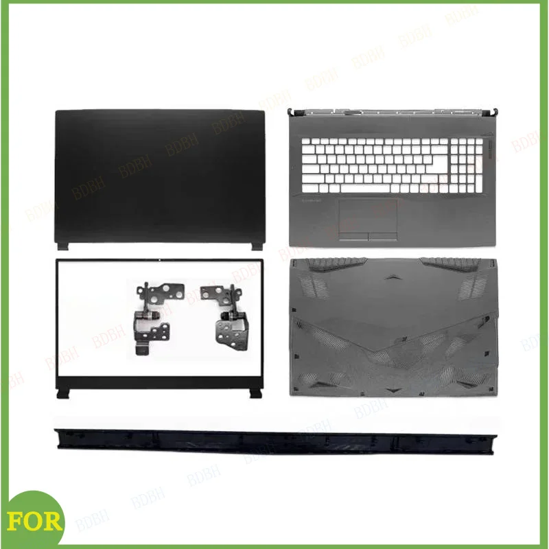 New suitable for GL75 MS-17E2 17E5 17E7 laptop LCD screen back cover, front panel hinge, palm rest bottom shell hinge cover