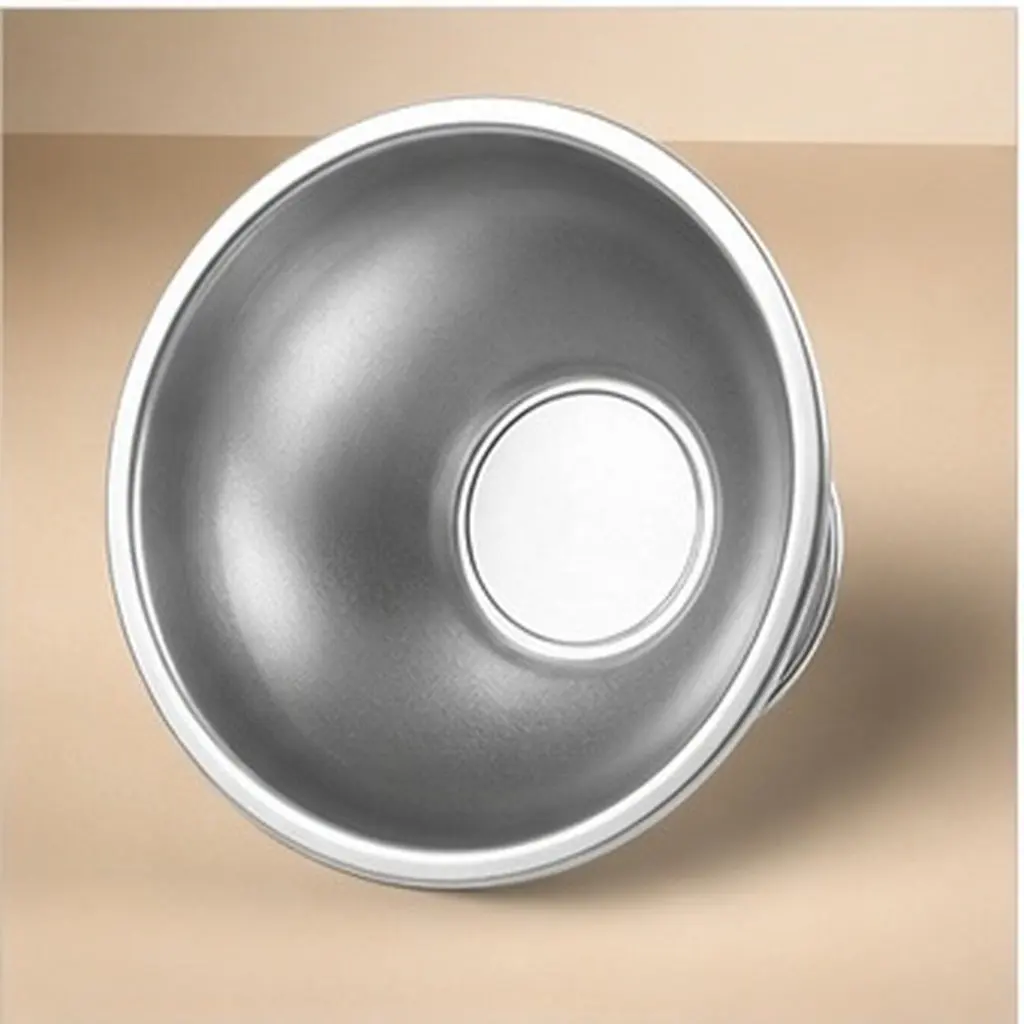 Heavy Duty Stainless Steel Alumn Mixing Bowl High Temp Resistant Melting Container for Jewelry Making Metal Casting Alum