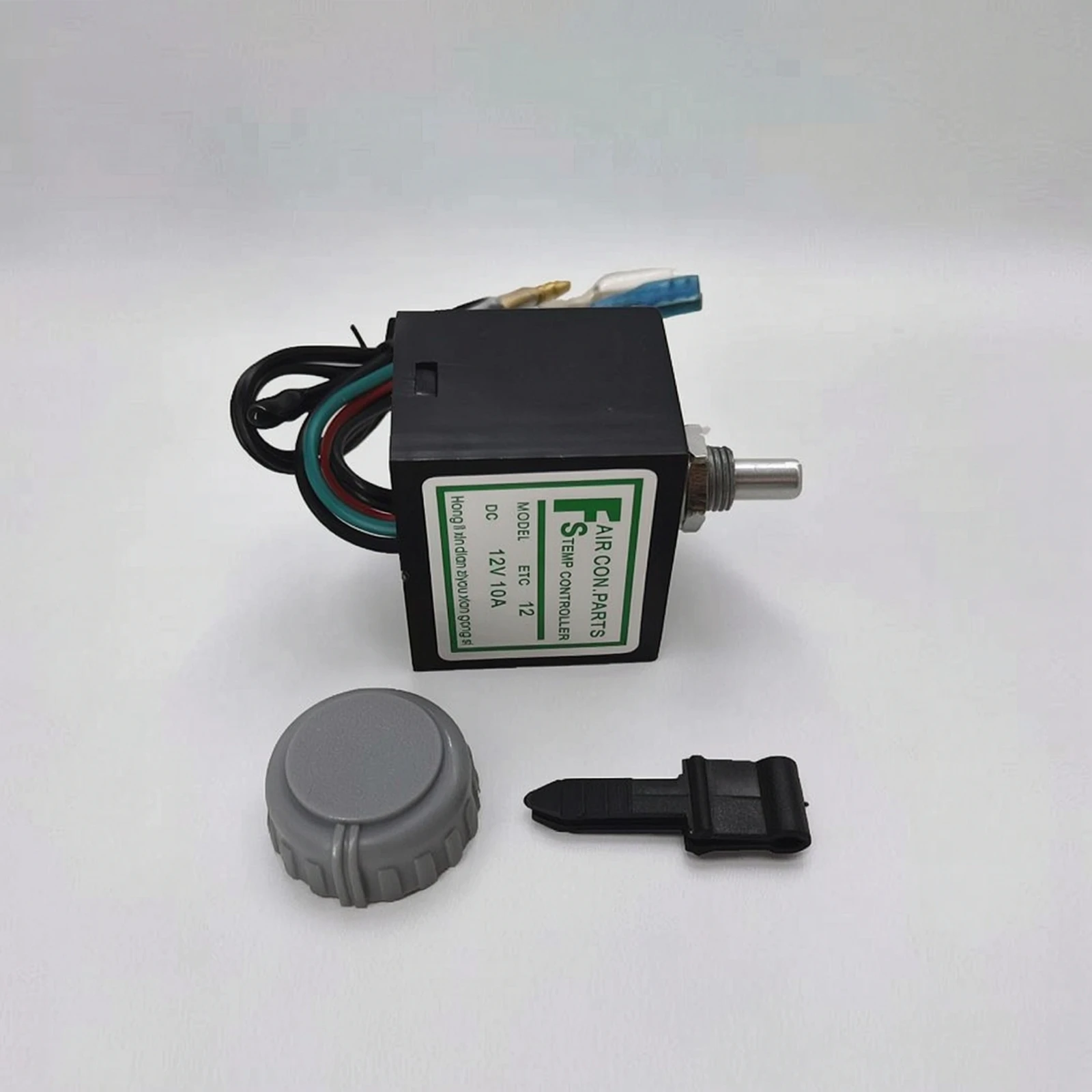 A/C Temperature Controller Rectangular Electronic Temperature Controller Thermostat Adjustable for Mechanics