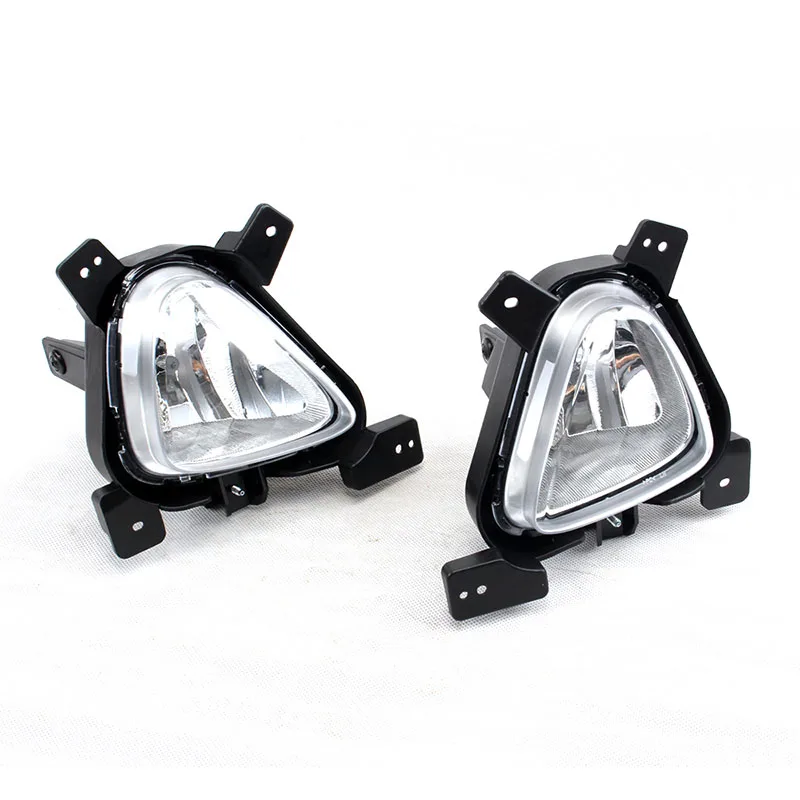 Front Bumper Lamp Daytime Running Fog Light Assembly with Wiring Kit For Hyundai Eon 2012 2013 2014