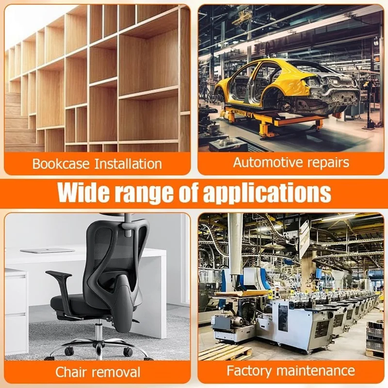 Upgraded 105 Degree Right Angle Drill Adapter Kit With Multifunction Bend Screwdriver For Tight Spaces (2.5In And 5.5In)