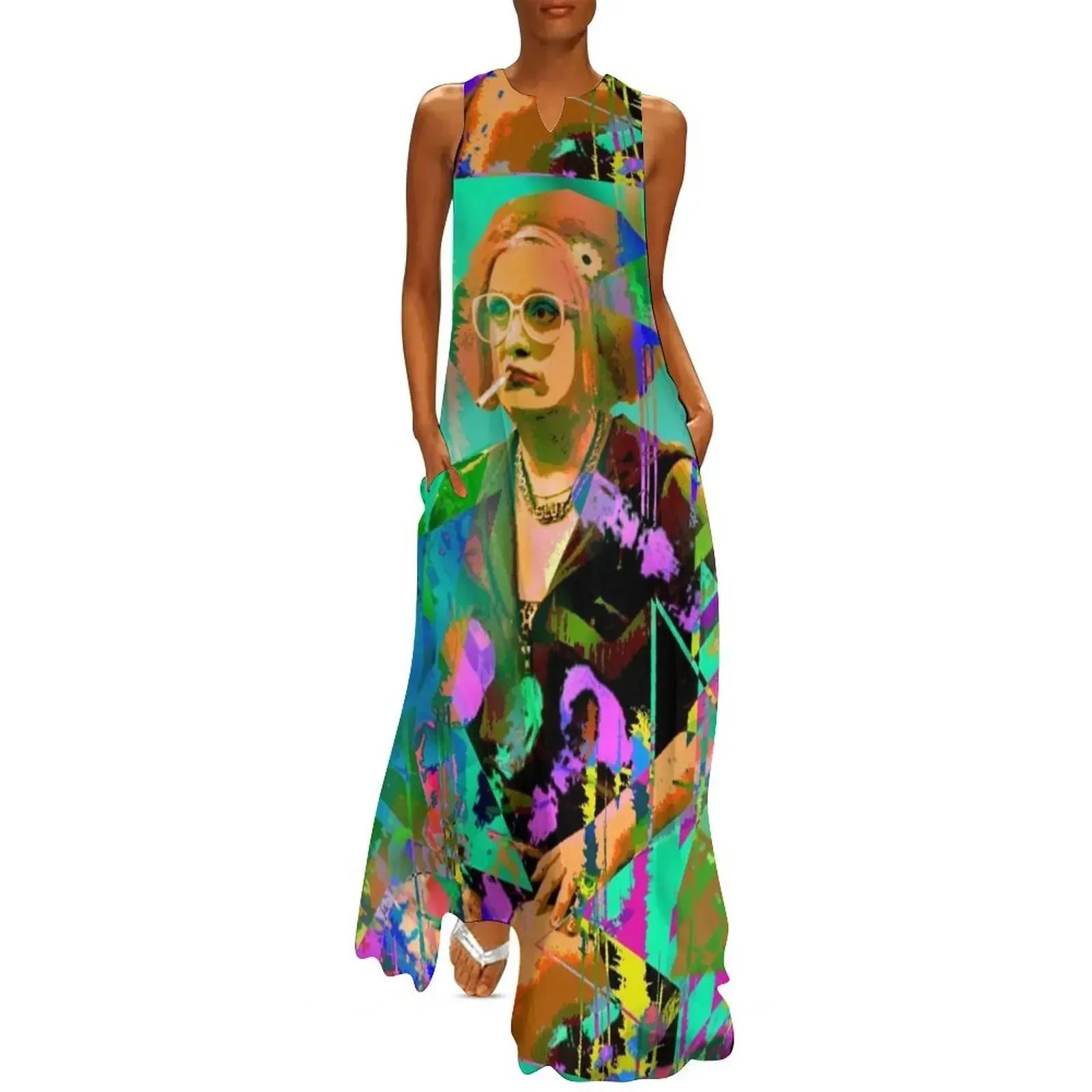 

Lynda La Hughes Long Dress party dresses woman summer women's dress 2025 evening dresses ladies women clothes Dress