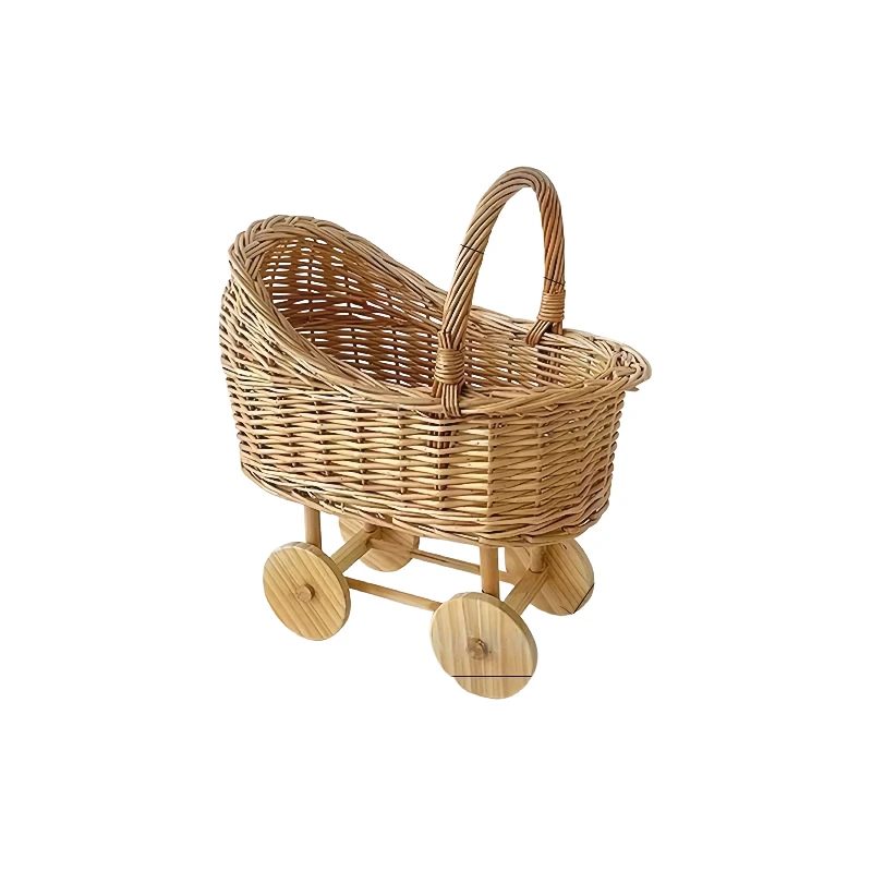Free your legs! Small pet cart dog cat trolley go out pet cart walking dog artifact
