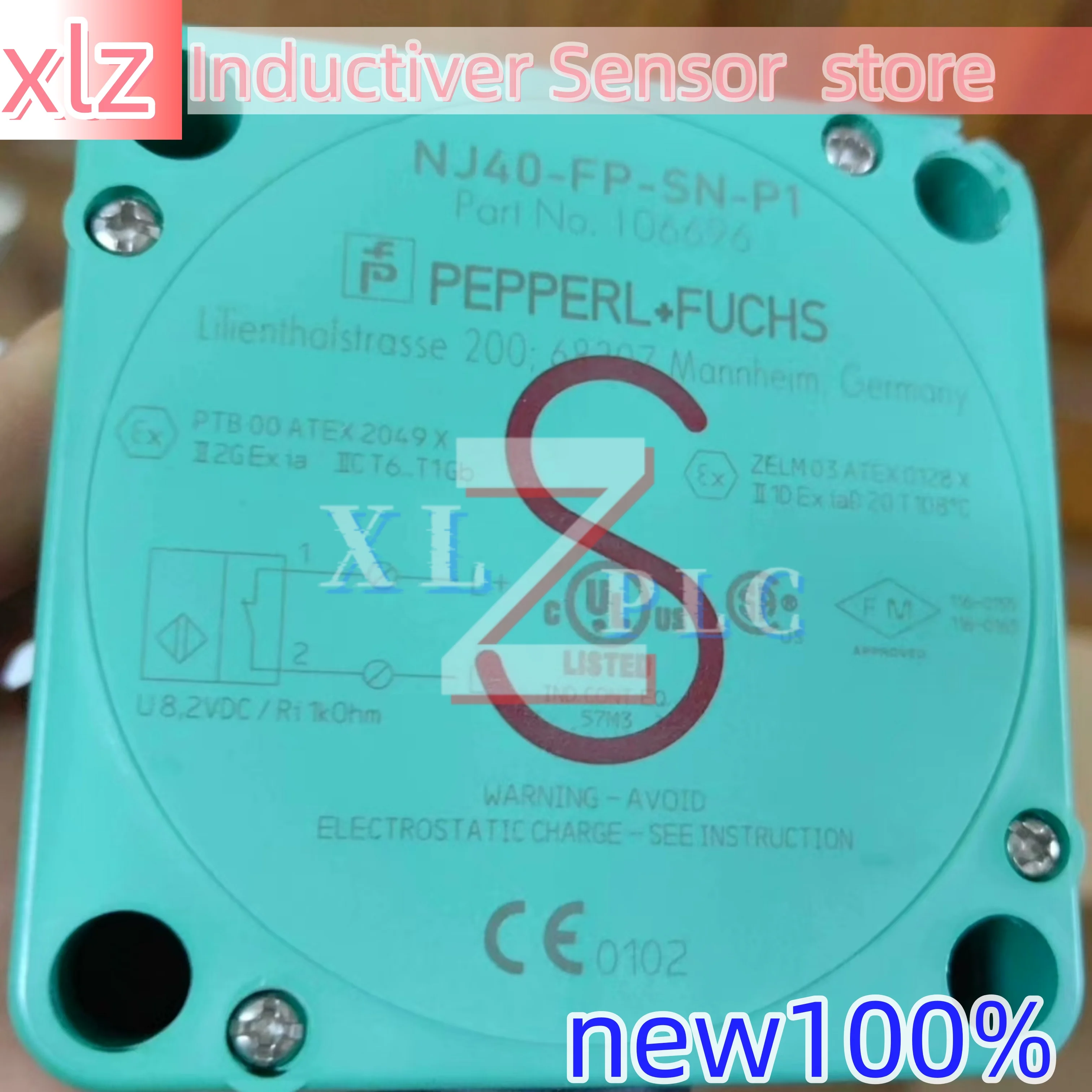 AInductiver 센서 새로운 원본 NJ40+U1+N NJ40-FP-SN-P1