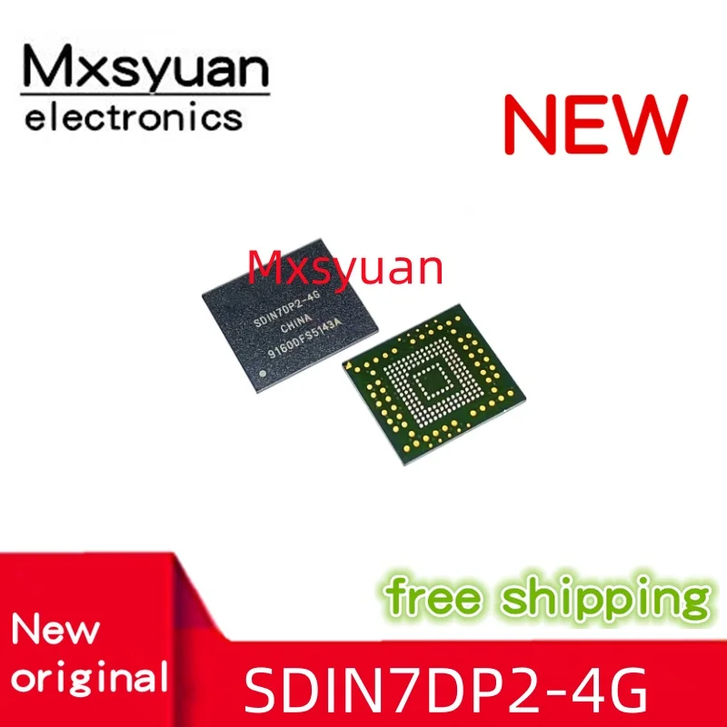 100% original 1pcs~10pcs/lot  SDIN7DP2-4G BGA153 EMMC4.5