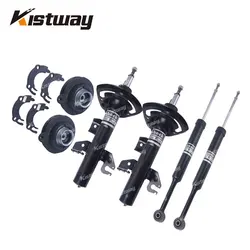 8PCS Front Rear Shock Absorber And Top mount Kit For CHRYSLER 200 2015-2017 JEEP CHEROKEE KL 2014-2018 53338845 53338846