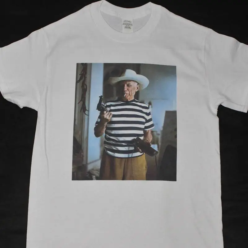 بابلو بيكاسو مقاسات القميص الأبيض المتاحة S 5Xl