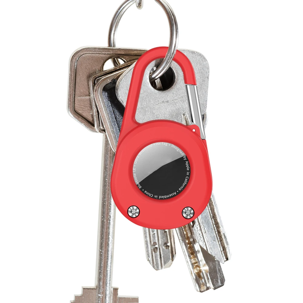 Halter Hülle für AirTag Cover Anti-Lost Schlüsselanhänger Halter Anti-Drop Schutzhülle für AirTag GPS Item Finder Tracking Zubehör