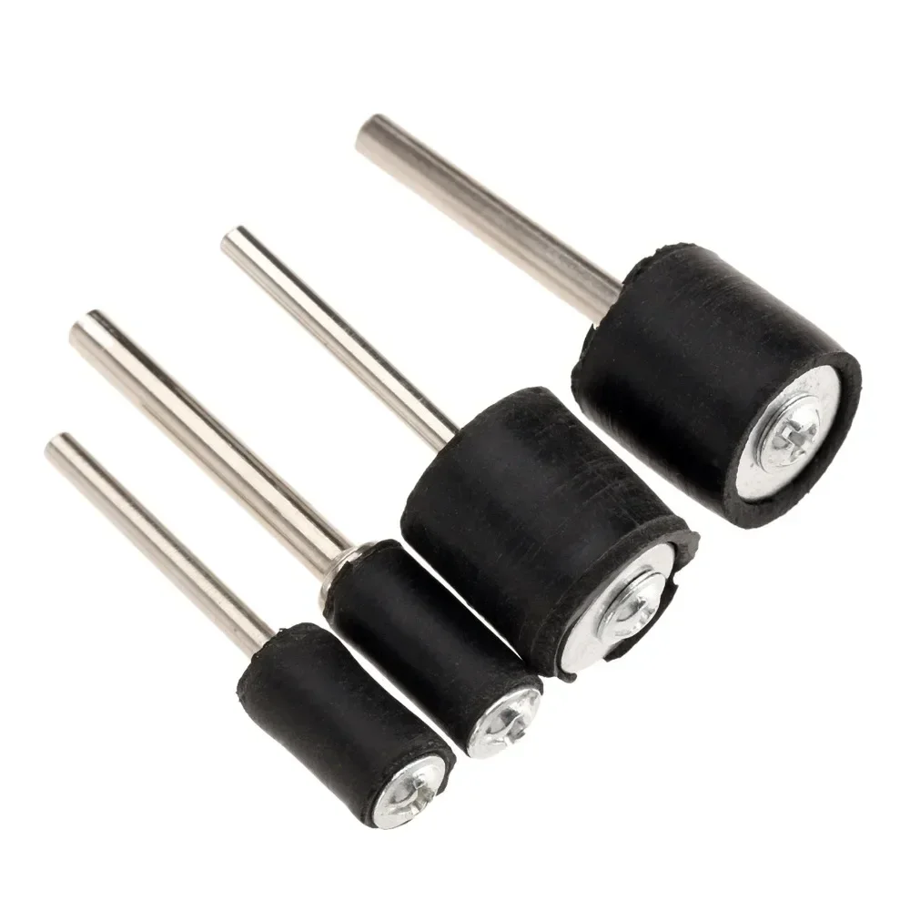 10 Chiếc Phụ Kiện Dremel Trống Cao Su Mandrel 2.35Mm 3.175Mm Vít Cần Cho Sander Chà Nhám Mài Đánh Bóng Quay dụng Cụ