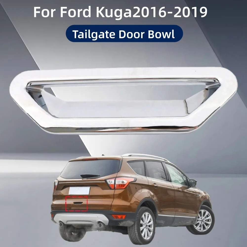 

Car Upgrade Stickers Styling Accessories Tailgate Door Bowl Cover Trim Paste Style For Ford Kuga 2016 2017 2018 2019 Decoration