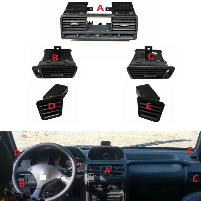 

Для Mitsubishi Pajero Montero V24 V31 V32 V33 V43 V44 1990-2004 Автоматическое вентиляционное отверстие для кондиционера MR 308038 MR 308078