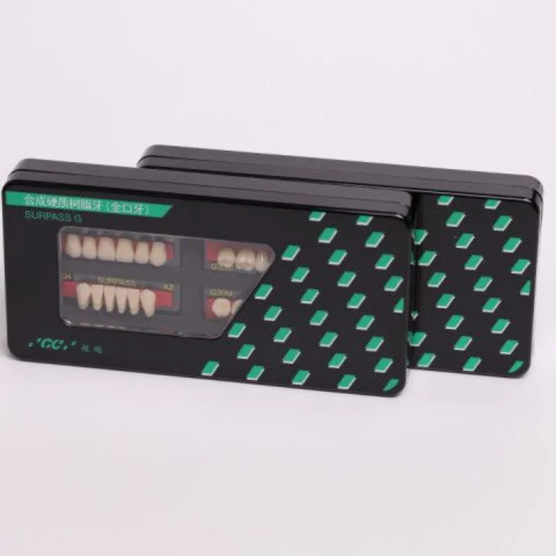 

Dentures Resin Teeth Preformed Dental Model Removable Synthetic Full Mouth False Temporary Tooth Repair Acrylic Materials