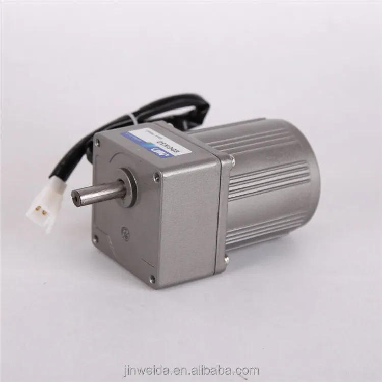 JWD-Motor de engrenagem de redução, 25W, 30W, 80mm, monofásico, máquina de impressão, motor elétrico CA