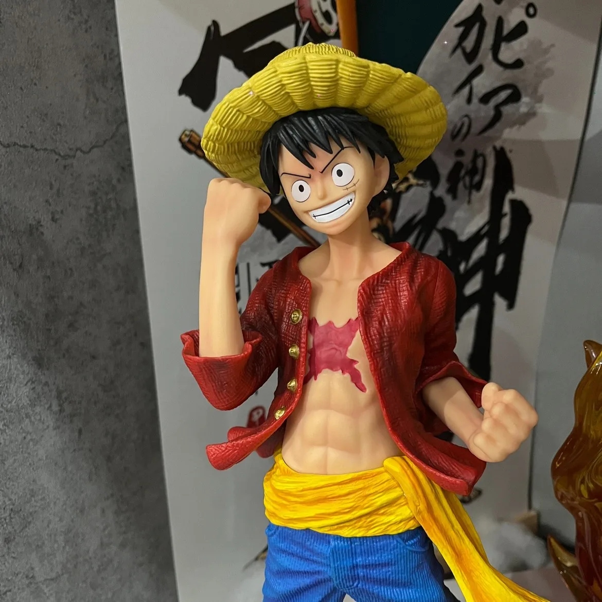 One Piece Thousand Sunny Luffy 50cm Action Figure Cartoon Statue Model Toy Room Desktop Decoration Collection Kid Birthday Gift