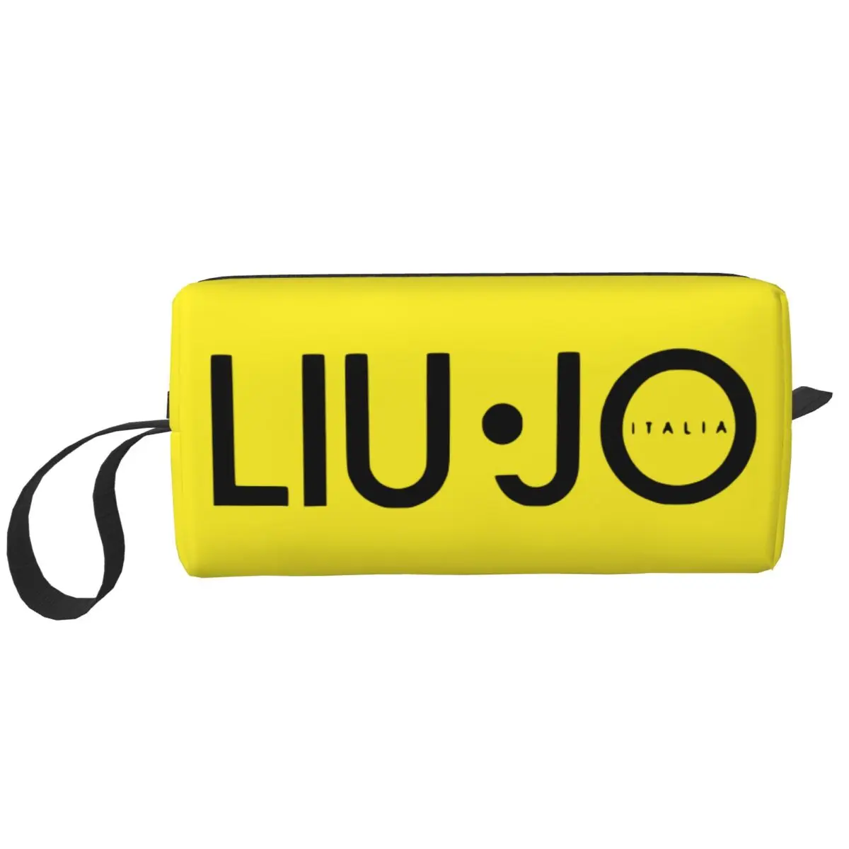 Custom Liu Jos Logo Travel Cosmetic Bag for Women Makeup Toiletry Organizer Lady Beauty Storage Dopp Kit