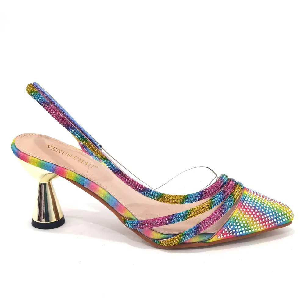 2025, sexy Pumps, Sommersandalen, Pantoletten, Zehen, Damen-Pumps, Damen-Party-Schuhe, Hochzeit, Pumps, Damenschuhe, verziert mit Strass
