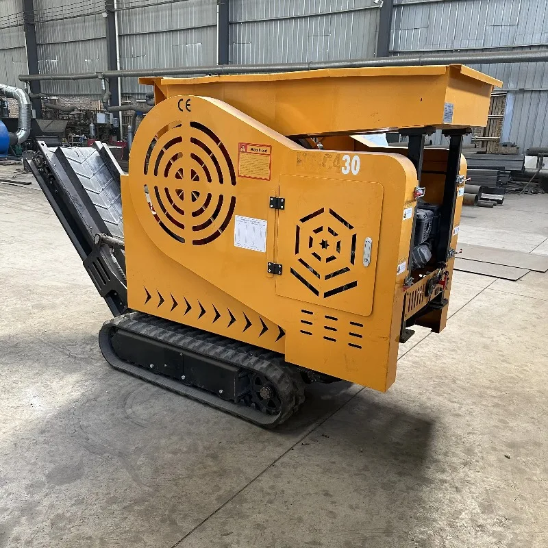 Mini Tracked Mobile Jaw Crusher For Gold Ore Processing Portable Rock Crushing Machine Easy Operation For Small Scale Quarry