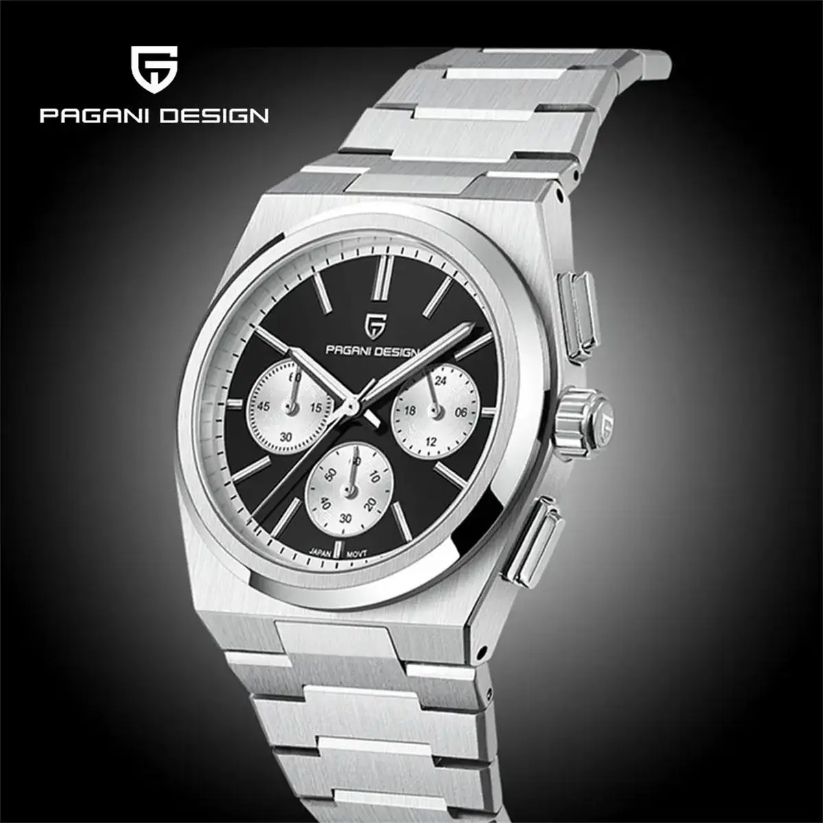 

Pagani Design 2023 New Sports Leisure Business Men's Quartz Watch Chronograph Code Sapphire Waterproof 10Bar Reloj Hombre Watch