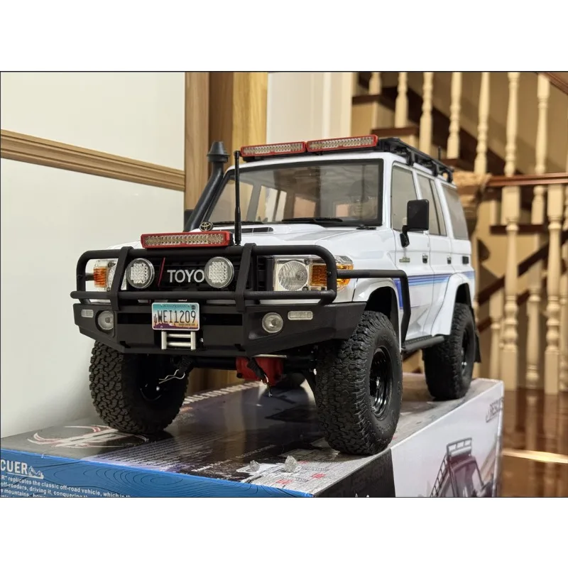 

For RGT EX86160 EX86190 EX86020 1/10 RC Car LC79 LC76 LC71 Land Cruiser, ARB Style Bull Bar Front Bumper, Simulation Bullbar