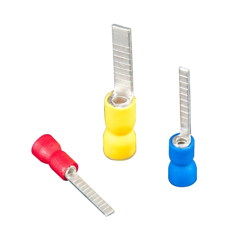 

DBV1.25-10 DBV1.25-14 DBV2-10 DBV2-14 DBV5.5-10 Insulated Blade Terminals Cable Lug PVC Sleeve Insulated Pin Terminals Connector