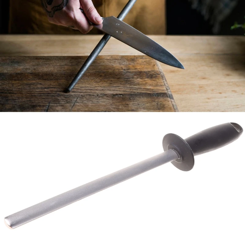 Set pietre per affilare i coltelli multiuso, strumento lucidatura con comoda impugnatura per coltelli da caccia da cucina