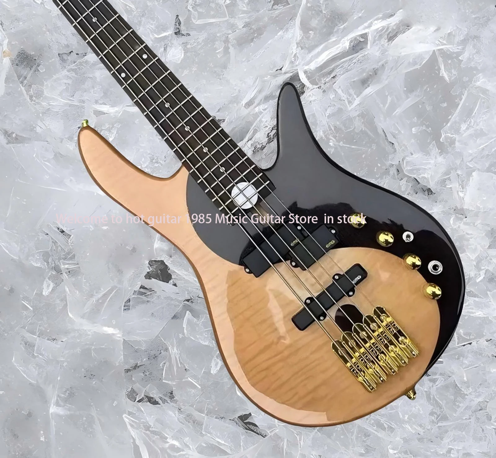 

Электробас Butterfly Yin Yang Classic 5-струнный, с корпусом натурального цвета дерева, реальные фотографии с завода, в наличии. # 14526