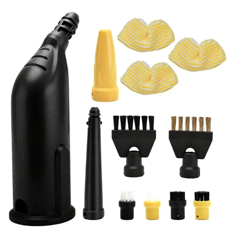 

Набор насадок YANA35R для пароочистителей Karcher SC1 SC2 SC3 SC4 SC5: круглые щетки, насадки Power Nozzles