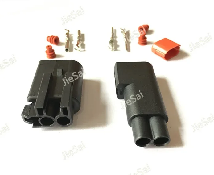 2 Pin Automotive Motor Car Engine Lamp Socket Plug Wire Harness Connector Waterproof Connector