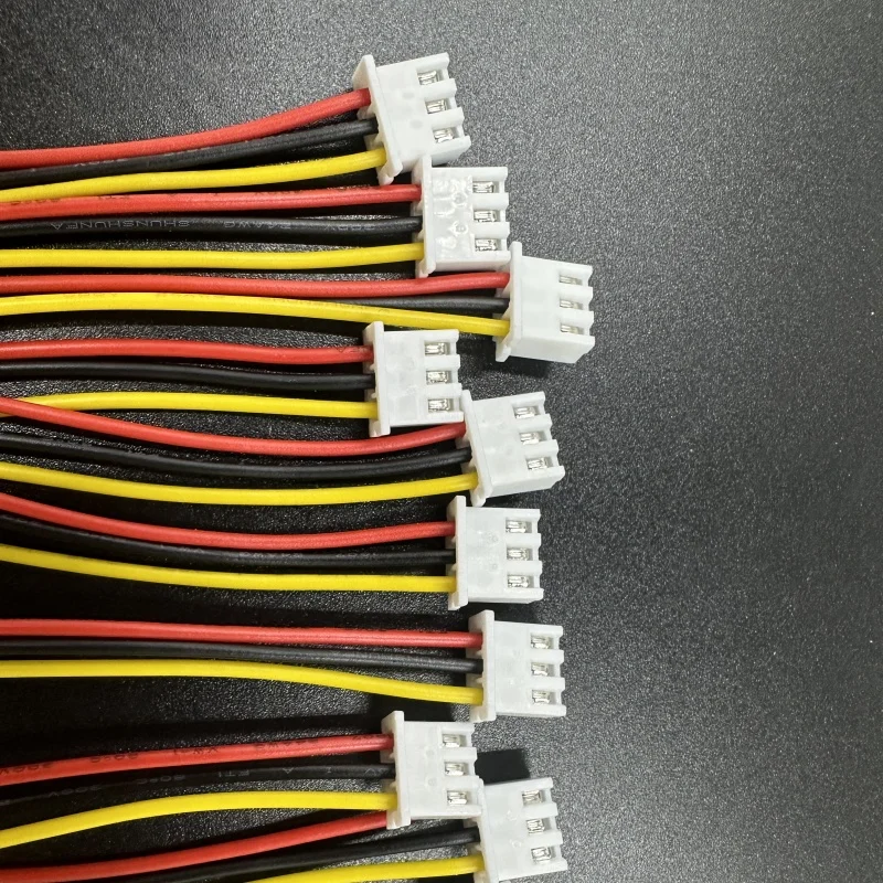 JST Connector XH2.54MM 2P 3P 4P 4P 6P 7P 8P  1007#26AWG 5CM 10CM 20CM for PCB using