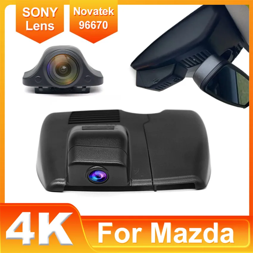 

Have a sunroof for Mazda CX-5 CX-3 CX-8 (2017-2024) Dash Cam 4K ,Wireless WiFi OEM Car DVR Camera,Dashcam fit Right-Hand Drive