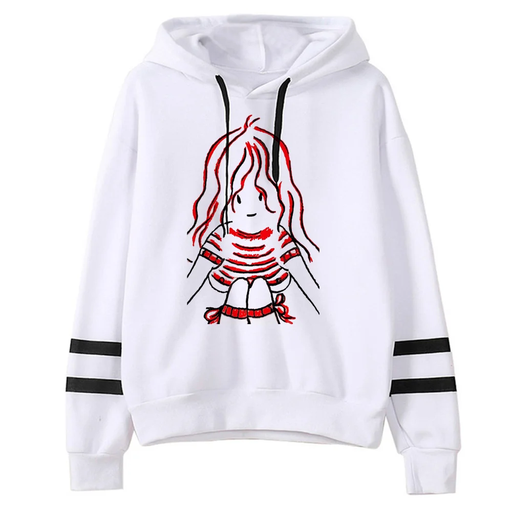 Mylene Farmer hoodies women long sleeve top 2023 Kawaii anime pulls tracksuit female graphic sweater