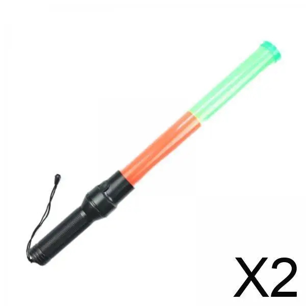 

Светодиодная дорожная палочка, водонепроницаемый стержень безопасности с красным зеленым светом для ночного дорожного движения и направления парковки