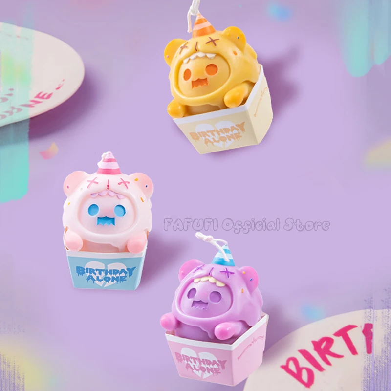 

FINDING UNICORN ShinWoo Birthday Candle Set Doll Cute Anime Figure Desktop Ornaments Gift Collection