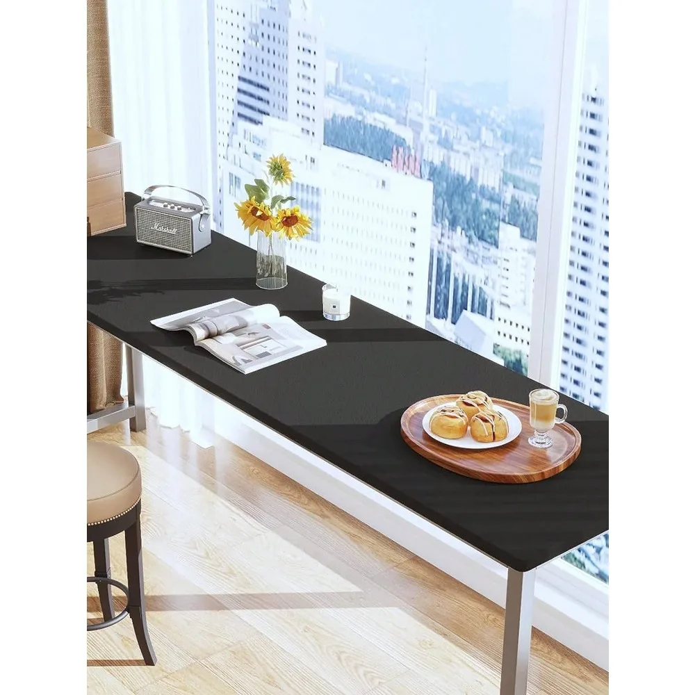 Matte Solid Black Peel & Stick Contact Paper Self Adhesive Waterproof Wallpaper for Cabinet Furniture Wall Decor