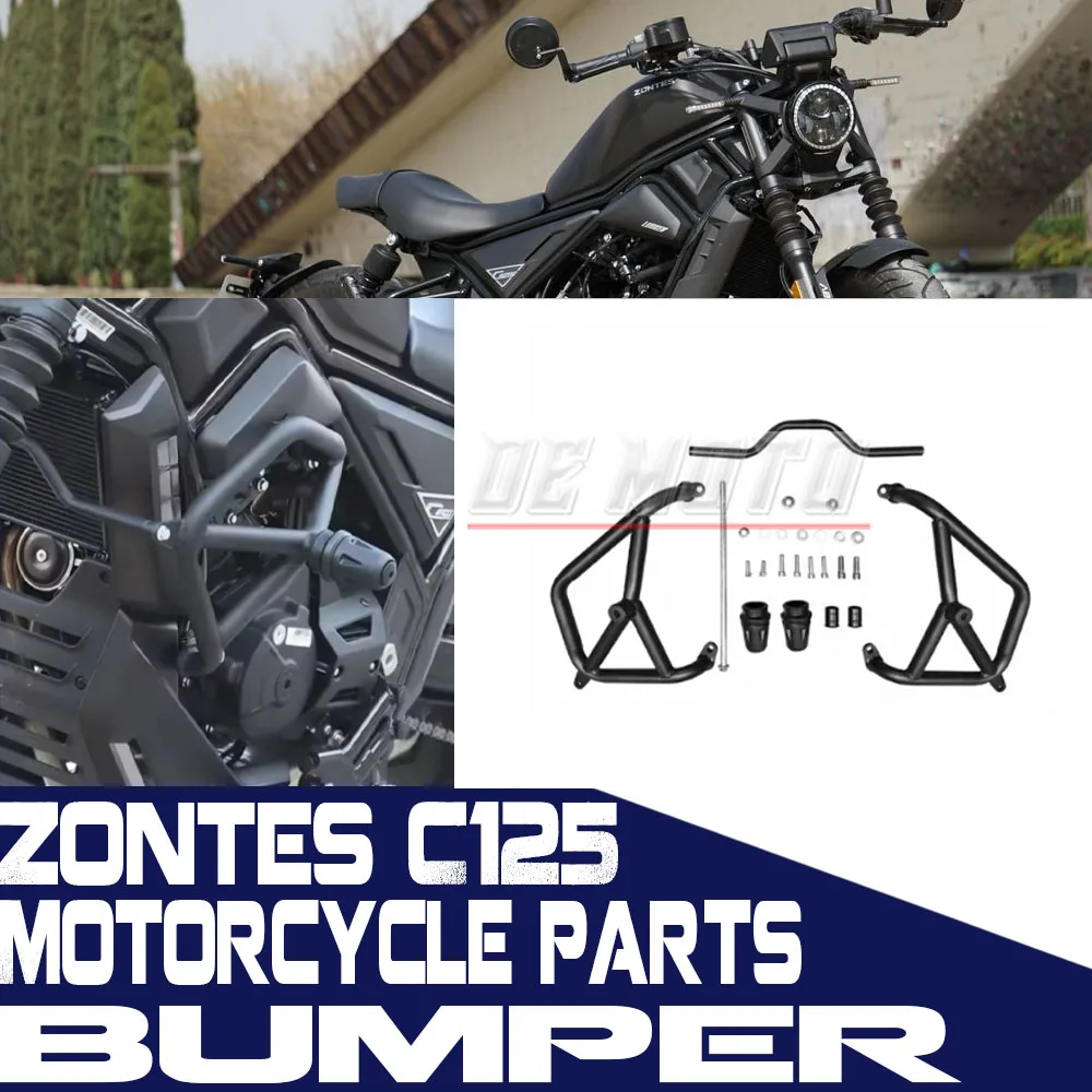 FOR ZONTES Zt 125C C 125 Folding Luggage Rack For Zontes C125 Rear Rack Seat Back Pad Multi-Function Folding Luggage Rack Bumper