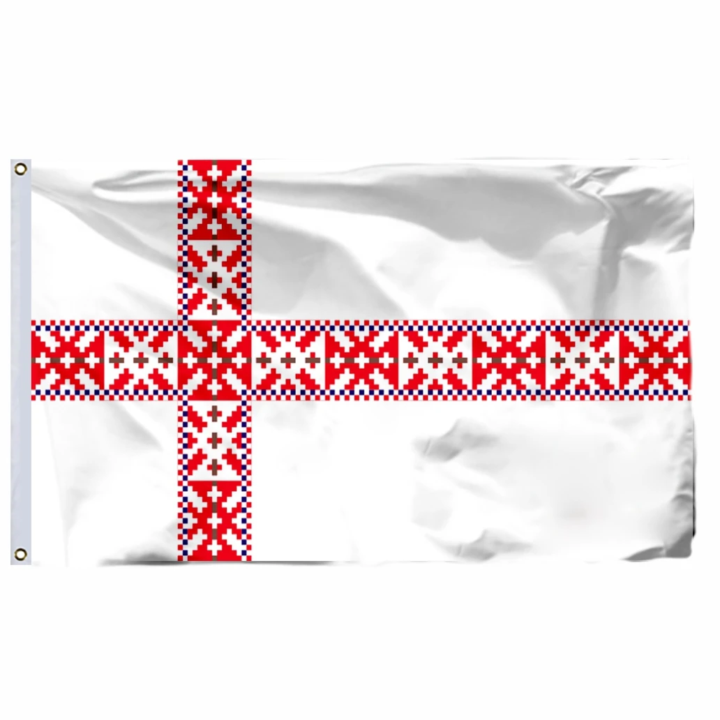 Finland Finnish Yachting Flag 3X5FT 100D Polyester Double Stitched High Quality Yacht Clubs 90X150CM Banner